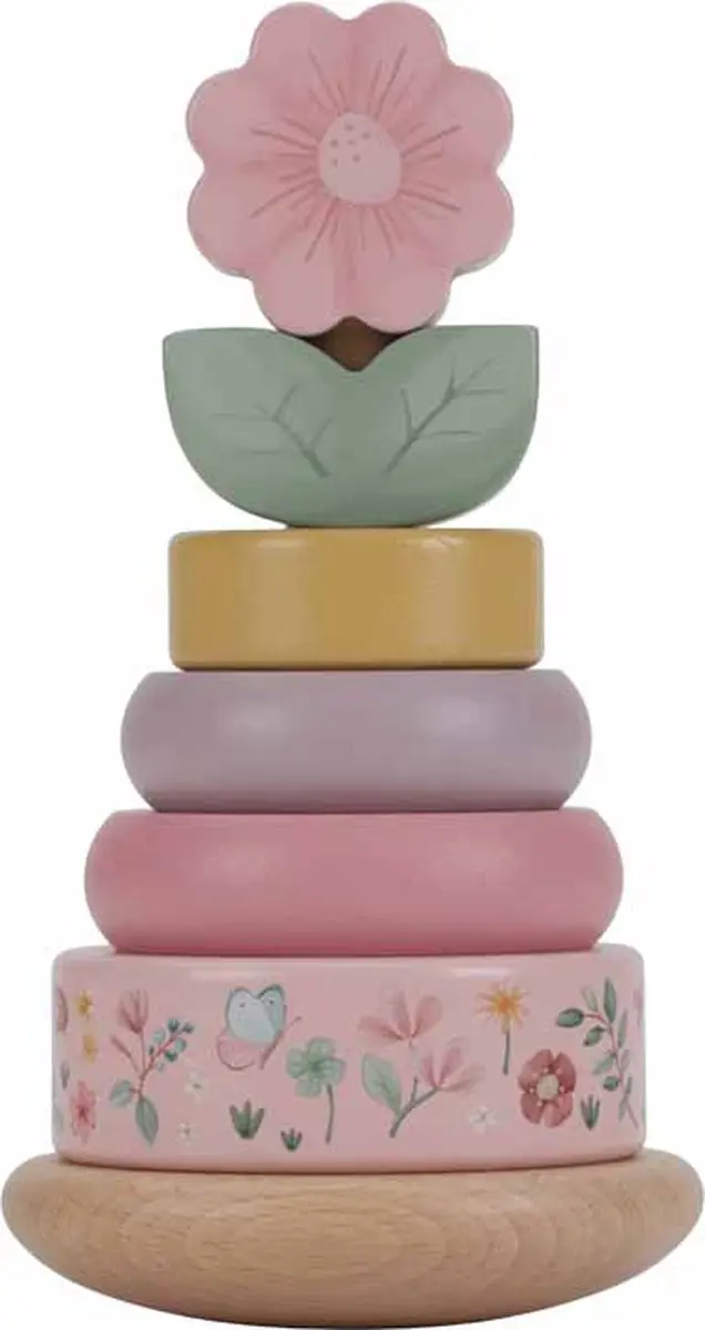 Little Dutch Tuimelstapelaar Fairy Garden Hout - 6 Stuks - Multicolor - afbeelding 2 van 6