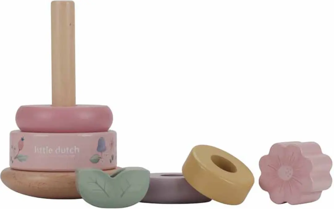 Little Dutch Tuimelstapelaar Fairy Garden Hout - 6 Stuks - Multicolor - afbeelding 3 van 6