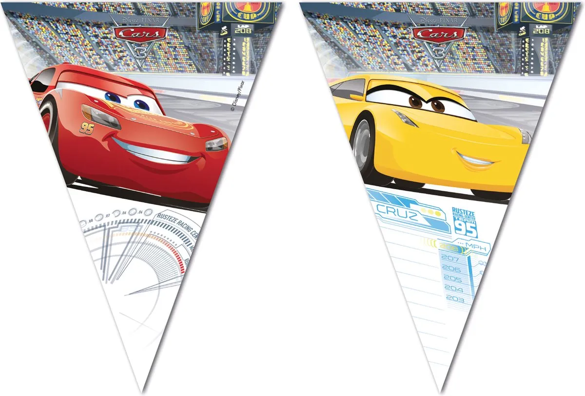 Disney Cars Vlaggenlijn 2.3m
