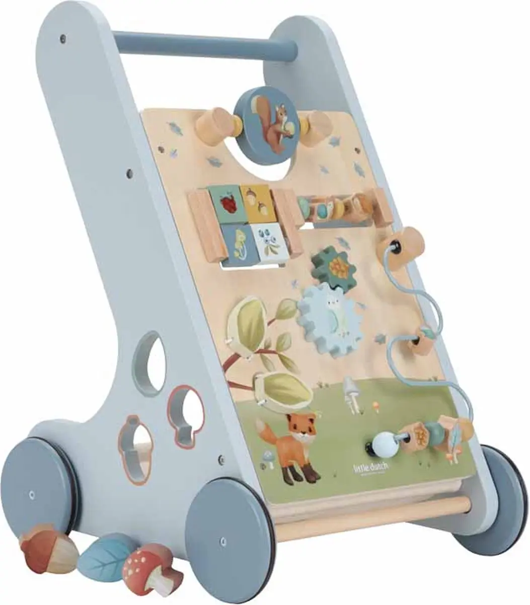 Little Dutch Activiteiten Loopwagen Forest Friends