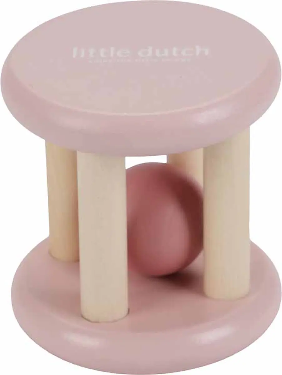 Little Dutch Rammelaar Roller Fairy Garden - Roze - afbeelding 3 van 5