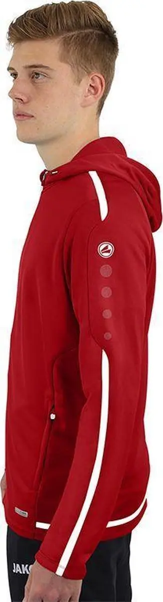Jako Striker 2.0 Kinderjas - Chilirood/Wit 152