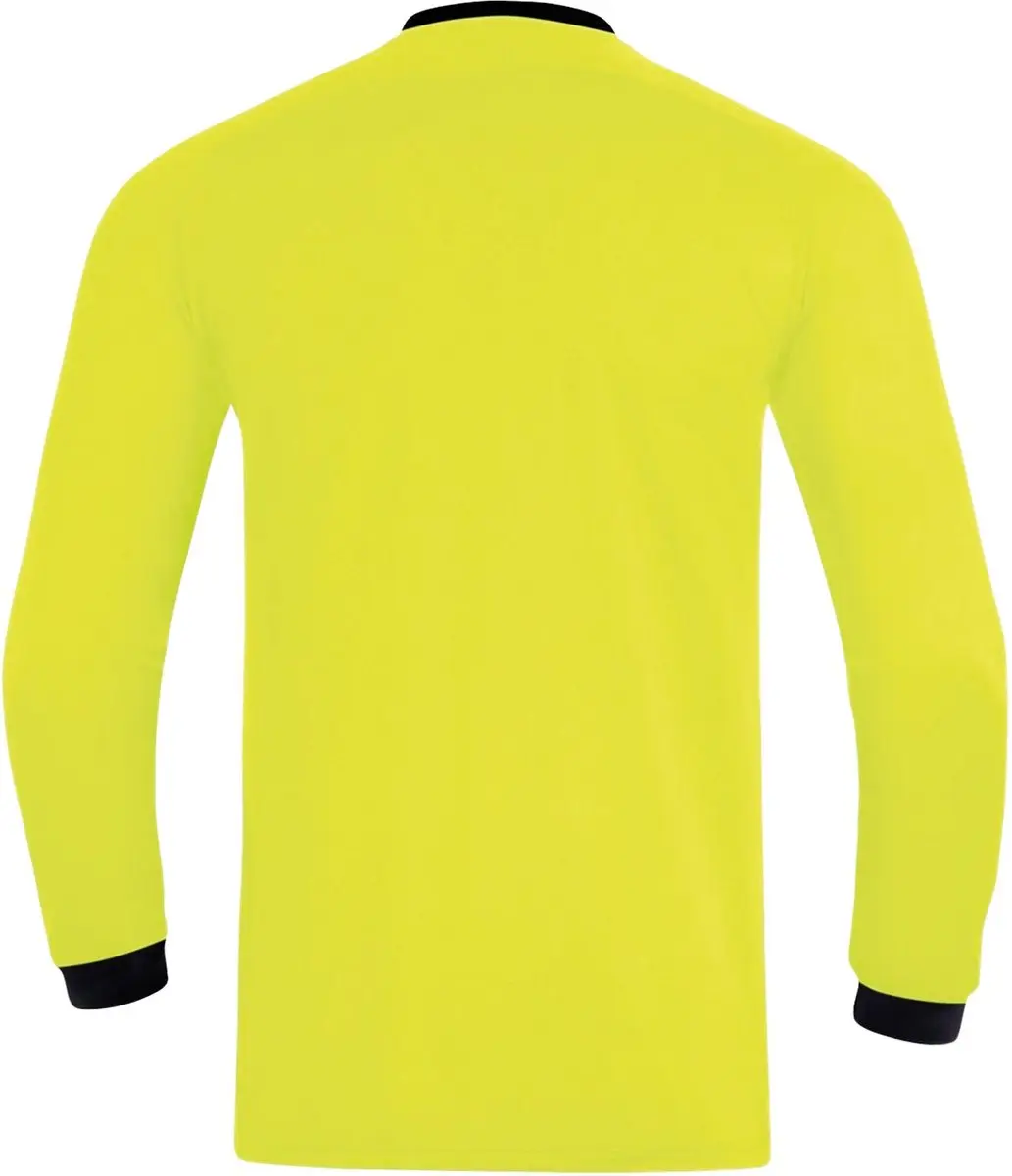 JAKO LS Sportshirt Mannen M - Geel/Zwart