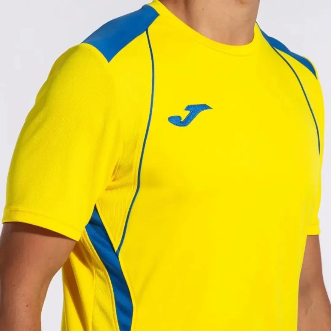Joma Championship Sport-T-shirt - Geel-Koninklijk 3XL