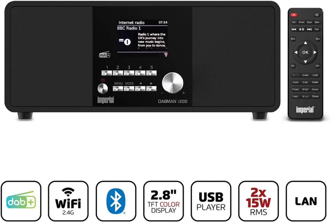 Imperial DABMAN i200 V2 Internetradio