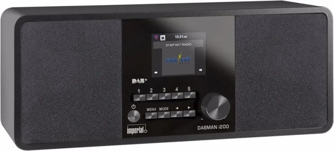 Imperial DABMAN i200 V2 Internetradio - Zwart