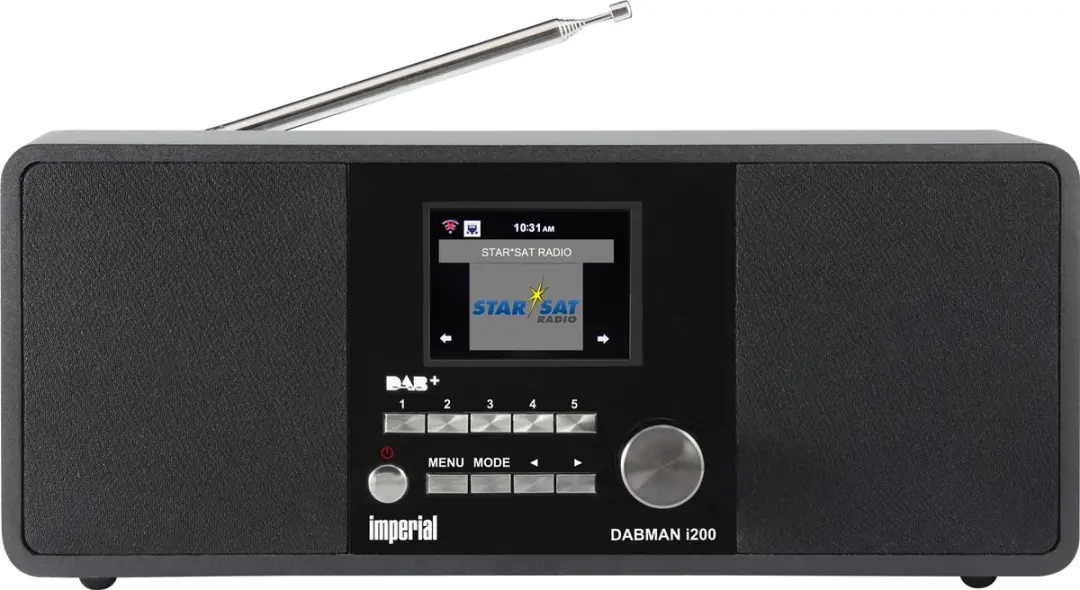 Imperial DABMAN i200 V2 Internetradio - Zwart