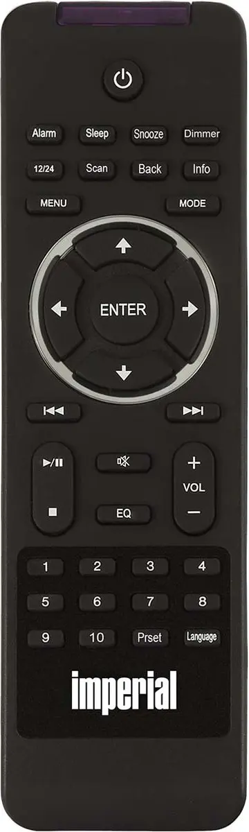 Imperial DABMAN i200 V2 Internetradio - Zwart