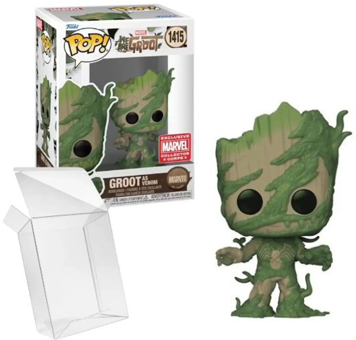 Funko Pop! Marvel We Are Groot Groot as Venom #1415