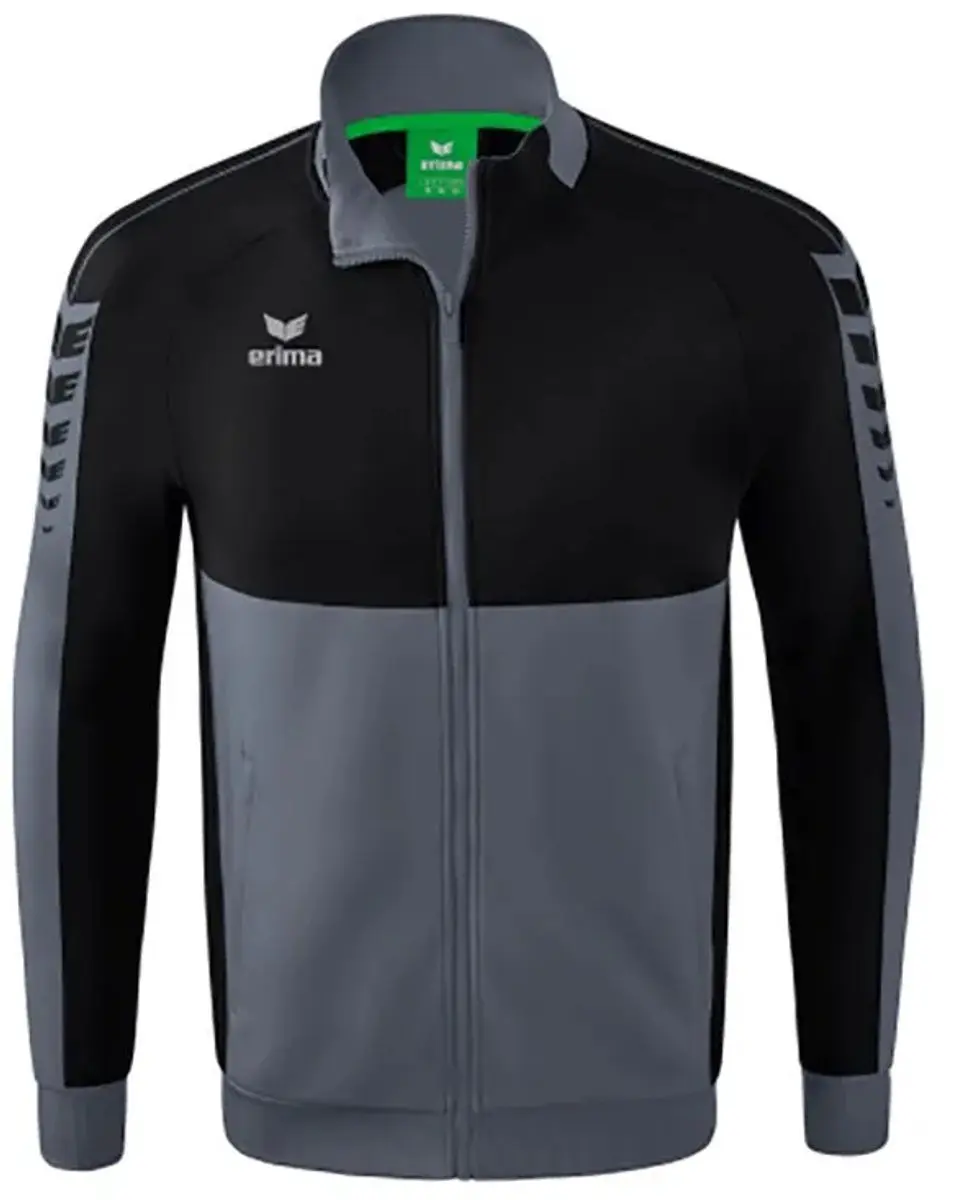 Erima Six Wings Worker Jack Heren - Zwart/Slate Grey S - afbeelding 6 van 6