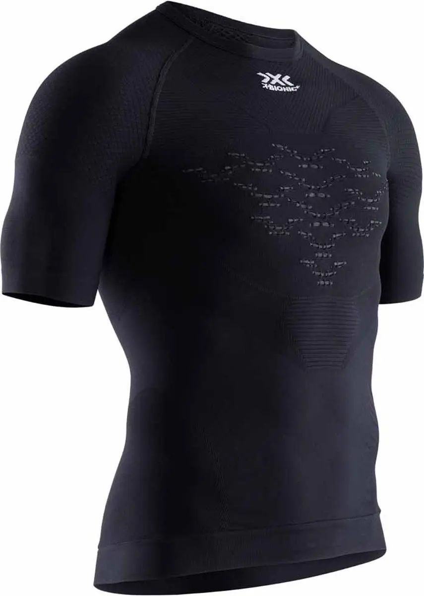 X-Bionic Energizer 4.0 Light Shirt Heren - S - Opaalzwart/Arctisch wit