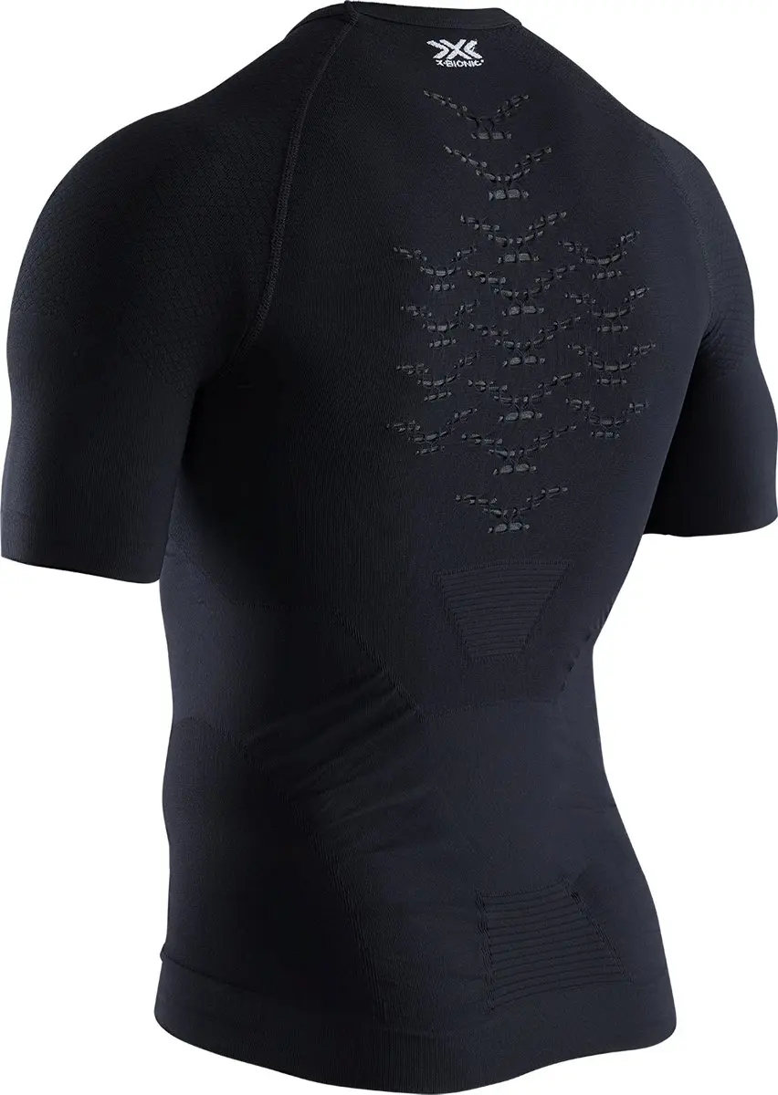 X-Bionic Energizer 4.0 Light Shirt Heren - S - Opaalzwart/Arctisch wit