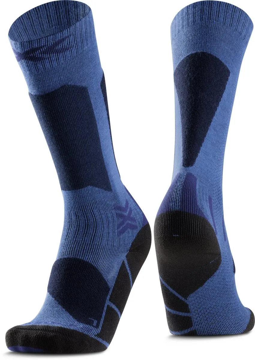 X-Bionic X-Socks Ski Discover Otc Jr Skisokken - 24-26 - Blauwe Bloesem/Marine