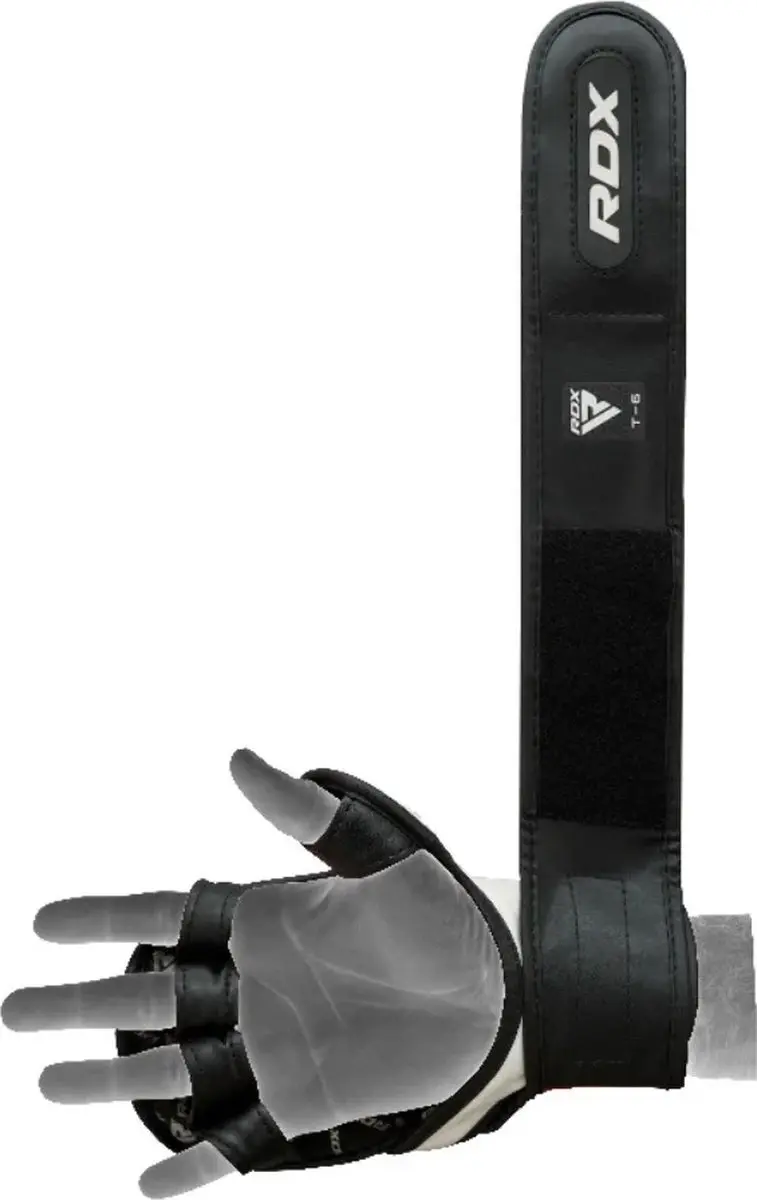 RDX Sports T6 Plus MMA Handschoenen 12oz - Geel - Maat L - afbeelding 6 van 6