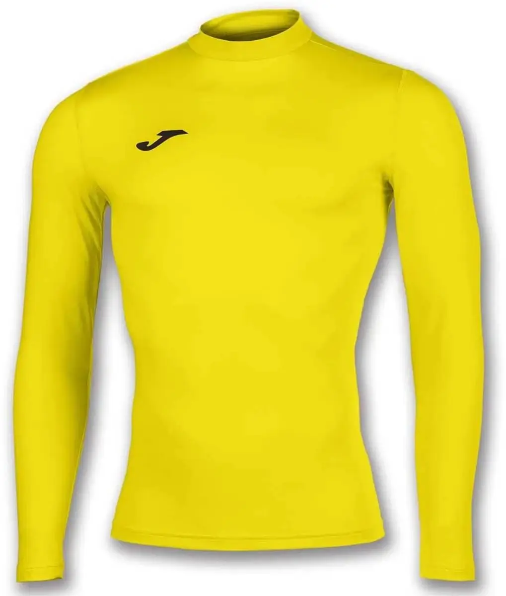 Joma Academy Shirt Opstaande Kraag Kinderen 110 - Geel