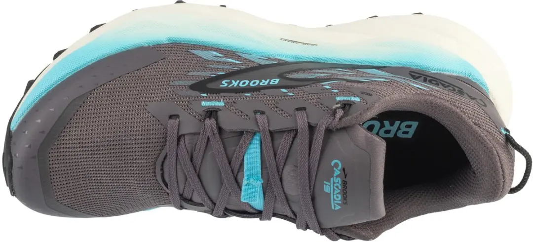Brooks Cascadia 19 Hardloopschoenen - Vrouwen - 42.5 Grijs - afbeelding 3 van 5