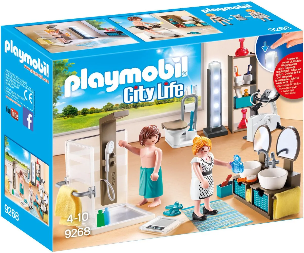 Playmobil City Life Badkamer met douche 9268