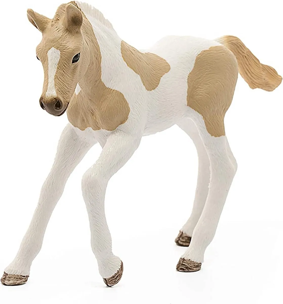 Schleich Horse Club Paint Veulen Speelfiguur 13886 - Wit/Beige