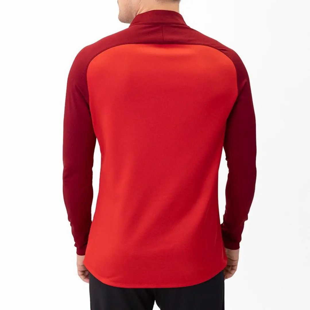 JAKO Iconic Ziptop Trainingssweater Junior 128 - Rood/Wit