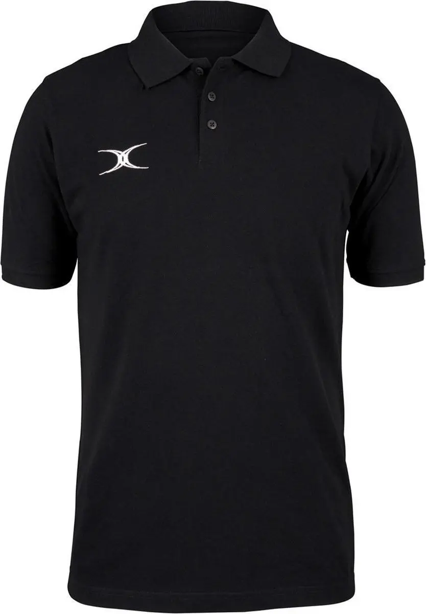 Gilbert Quest Polo Snr Zwart