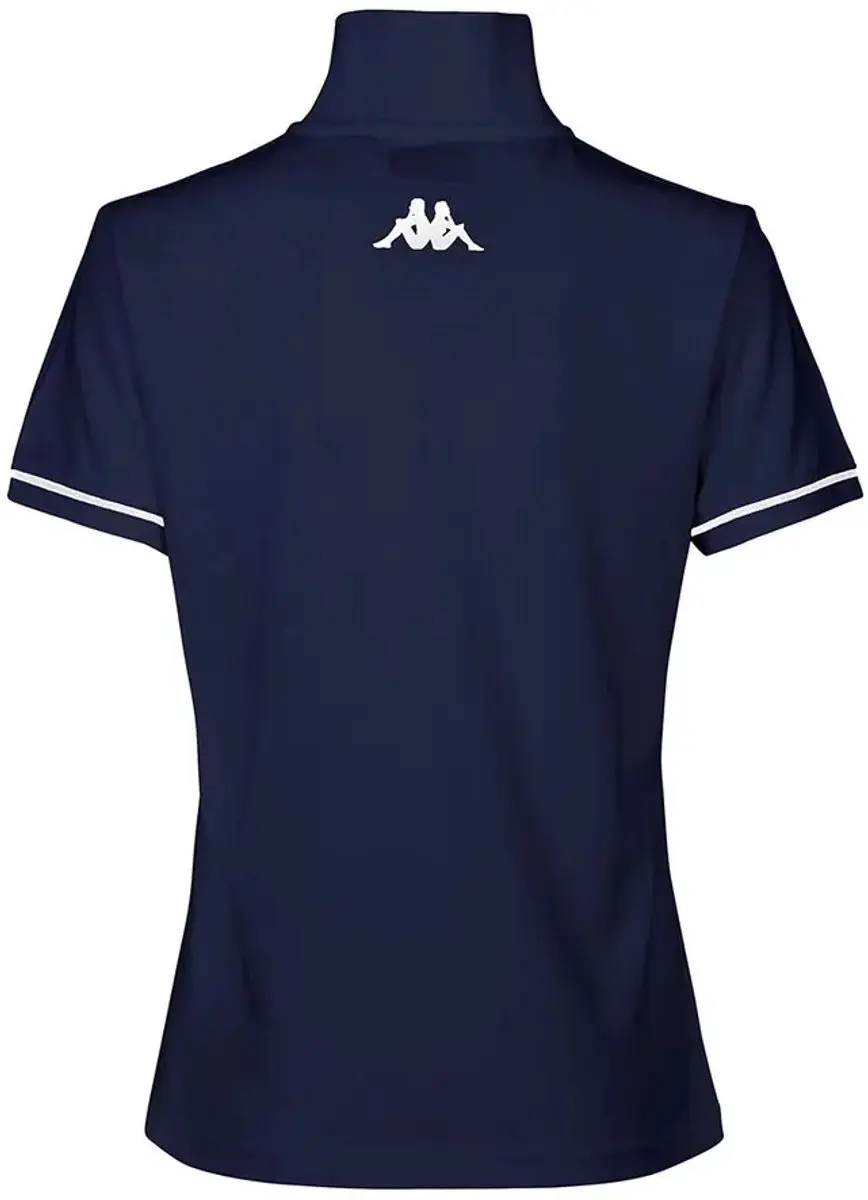 Kappa Barla Poloshirt 32132FW - L - Blauw Marine/Wit