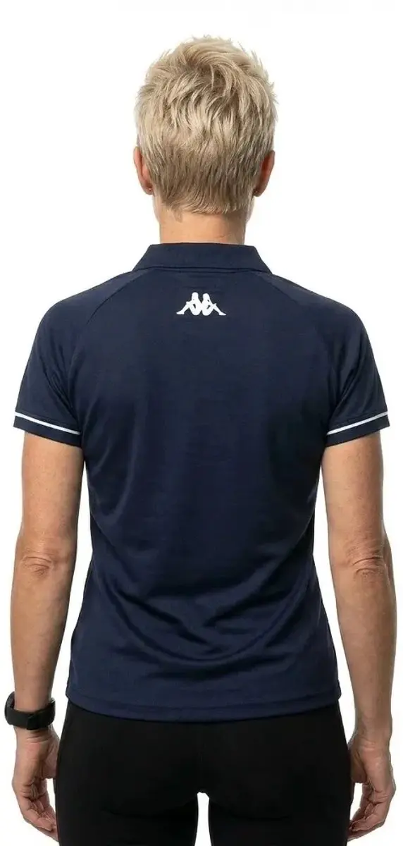 Kappa Barla Poloshirt 32132FW - L - Blauw Marine/Wit