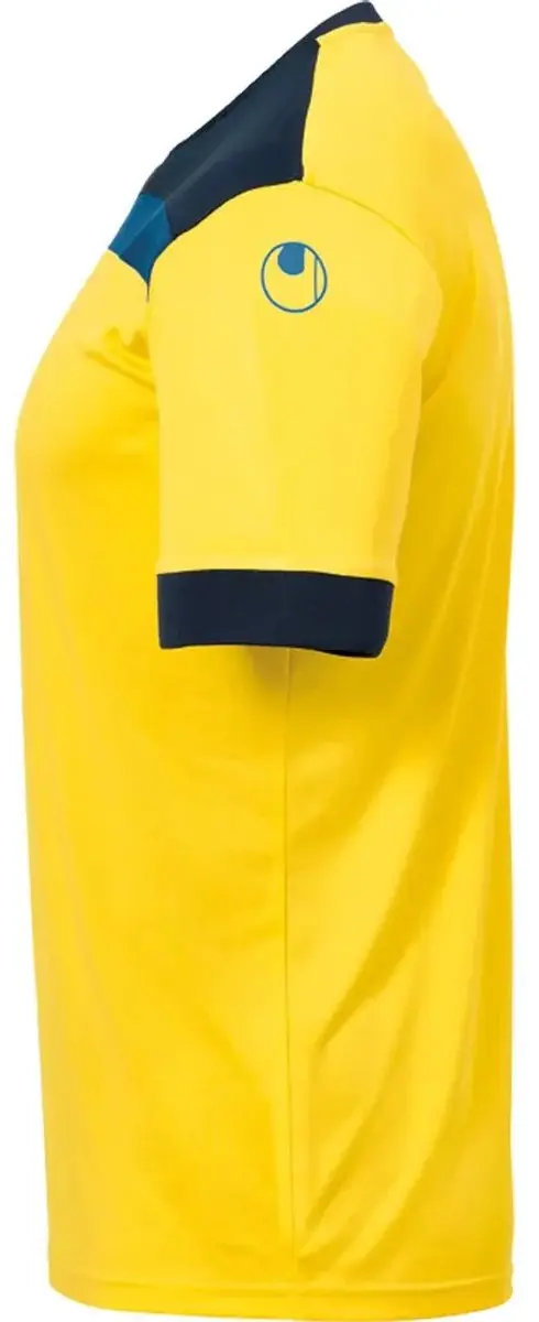 Uhlsport Offense 23 Shirt Heren - Geel/Zwart/Antraciet - 3XL