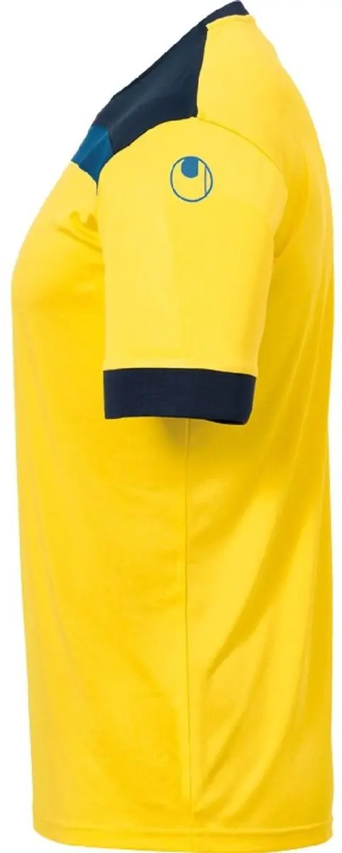 Uhlsport Offense 23 Shirt Heren - Geel/Zwart/Antraciet - 3XL