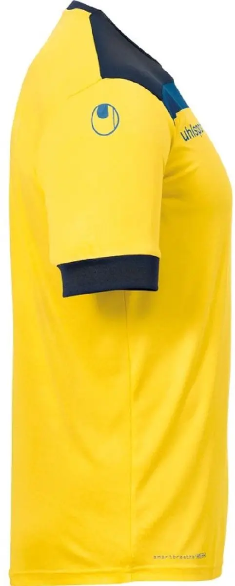 Uhlsport Offense 23 Shirt Heren - Geel/Zwart/Antraciet - 3XL - afbeelding 6 van 6