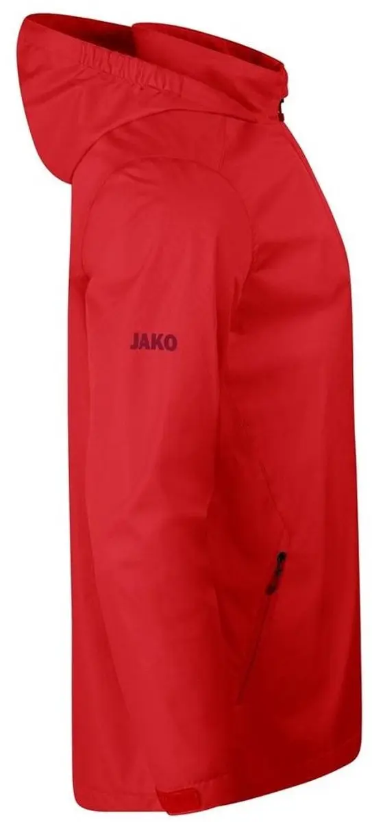 Jako Allround Regenjas Senior XXL - Rood