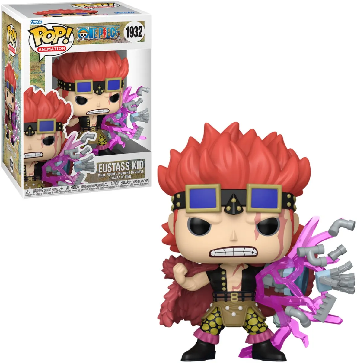 Funko One Piece Eustass Kid Pop! Vinylfiguur 83807