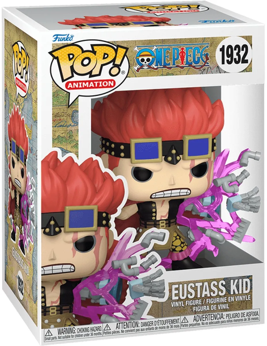 Funko One Piece Eustass Kid Pop! Vinylfiguur 83807