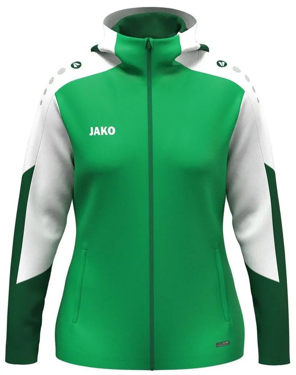 JAKO Dynamic Jas met Kap Dames - Groen - afbeelding 6 van 6