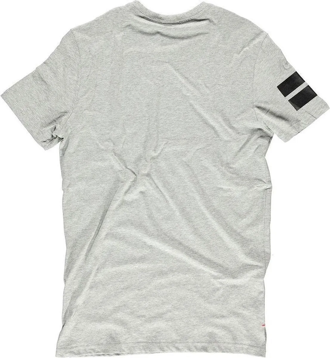 Nintendo Heren T-shirt Super Power Grijs - L