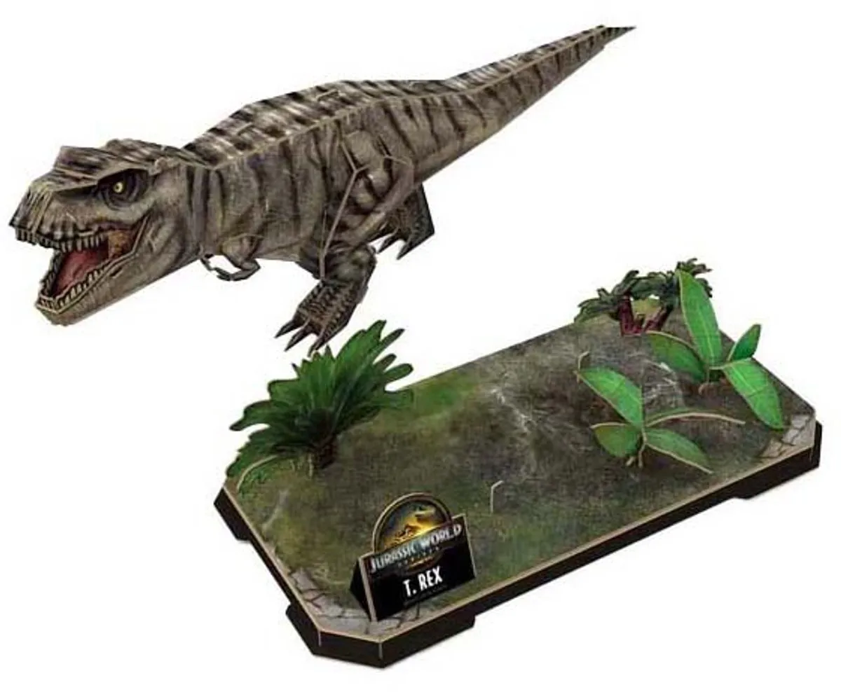 Revell Jurassic World Rebirth T.Rex 3D Puzzel - 45 Stukjes - Multi - afbeelding 6 van 6