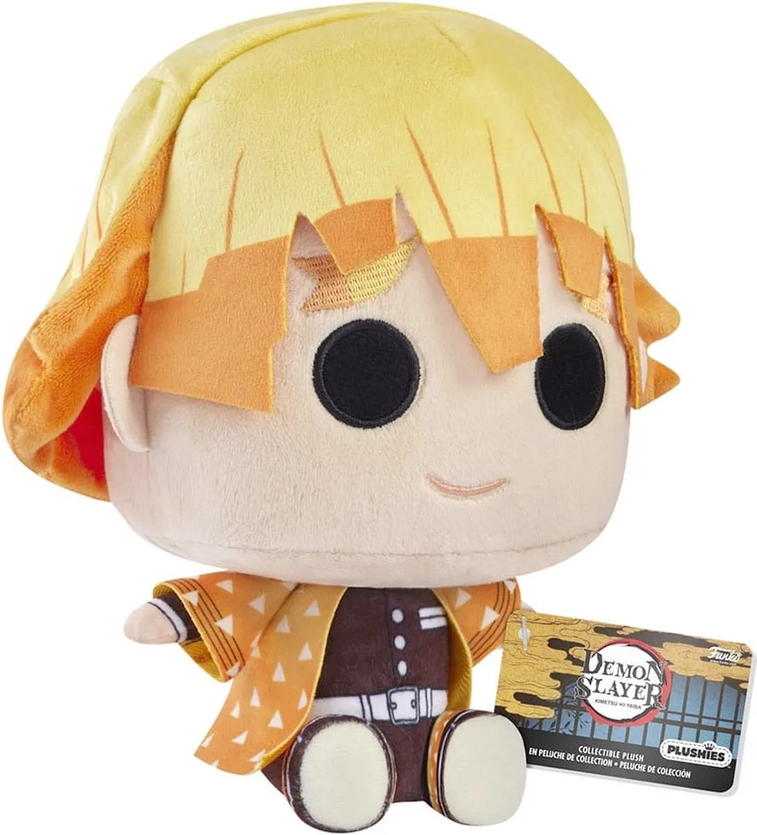 Funko Demon Slayer Zenitsu Pluche Knuffel 18cm - Multicolor