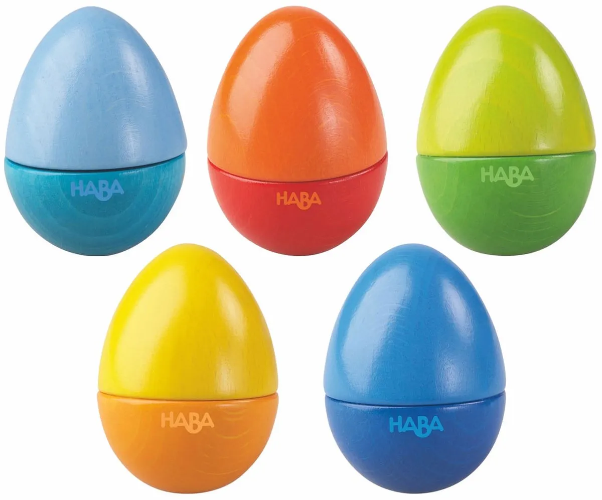 Haba Muziekeieren - 5 Stuks Multicolor