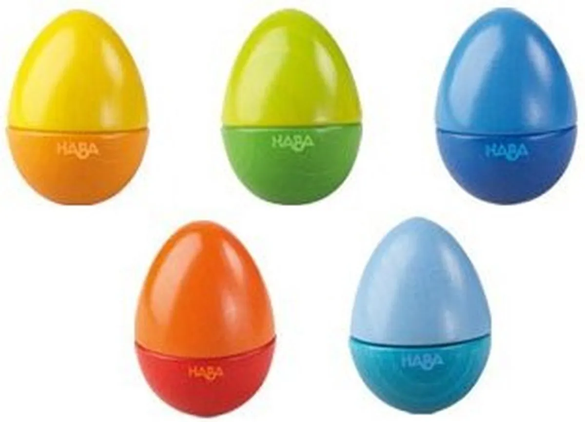 Haba Muziekeieren - 5 Stuks Multicolor
