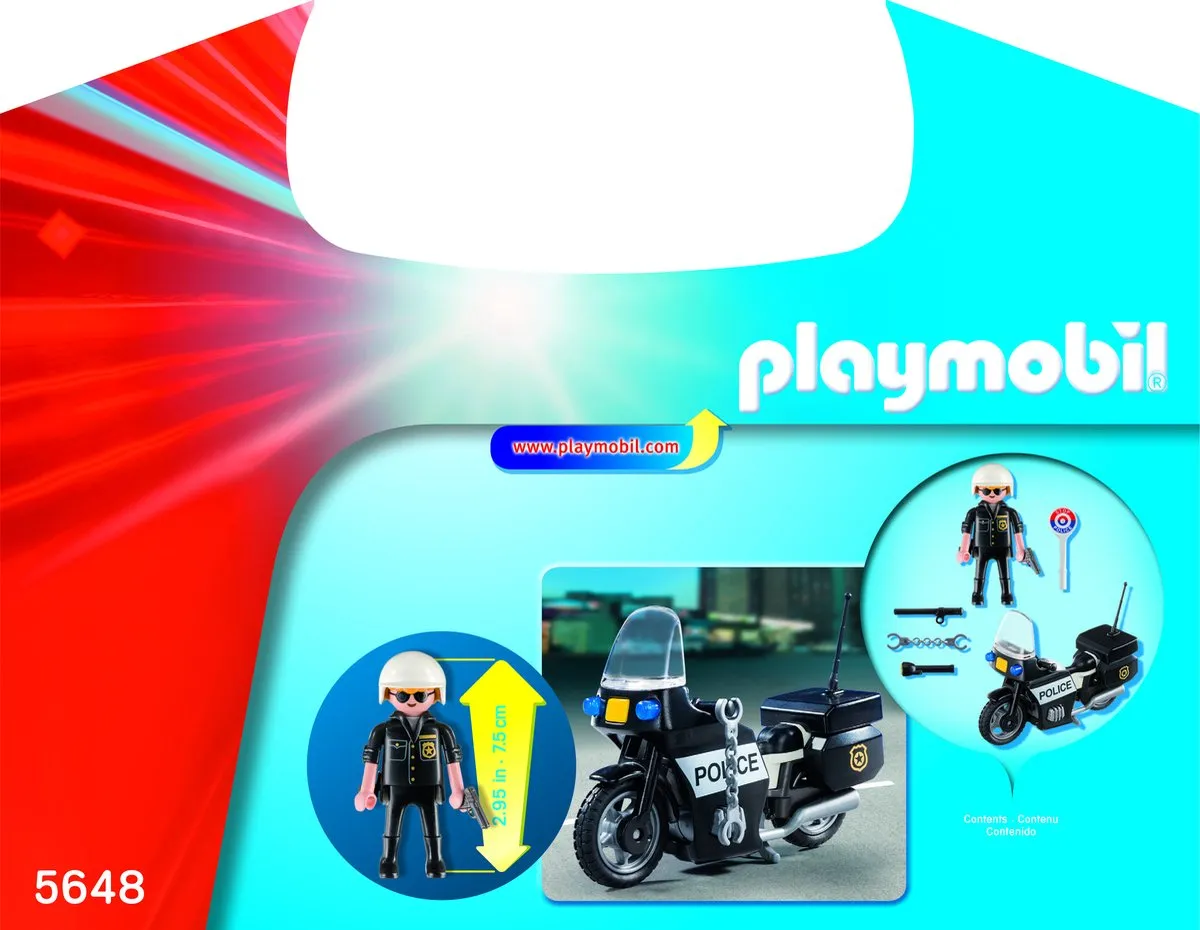 Playmobil City Action Police 5648 Actiefiguur - 13 Stuks - Blauw