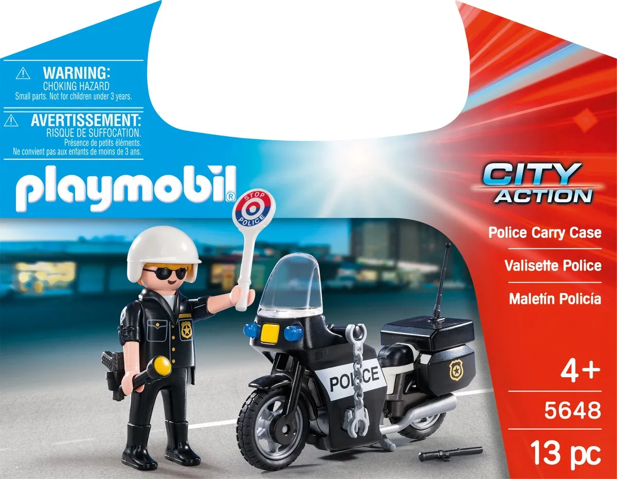 Playmobil City Action Police 5648 Actiefiguur - 13 Stuks - Blauw