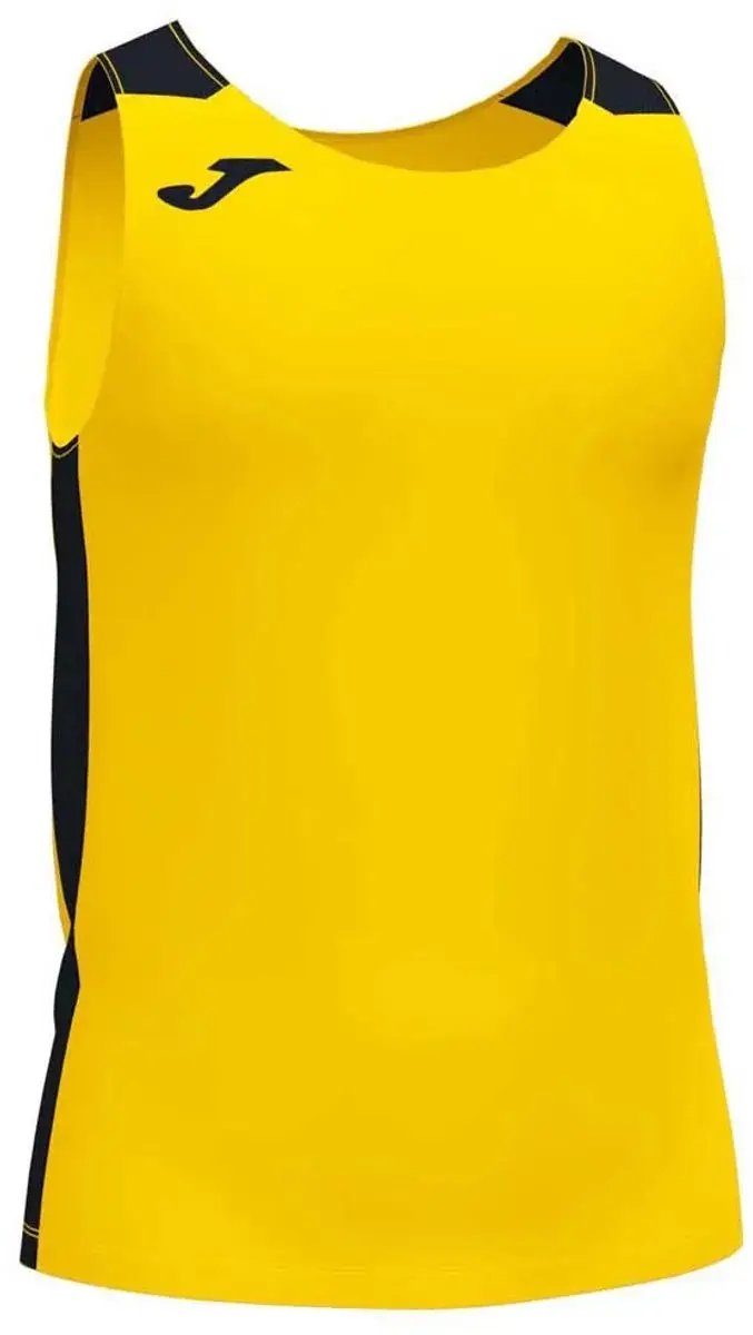 Joma Record II Mouwloos T-shirt Geel XL