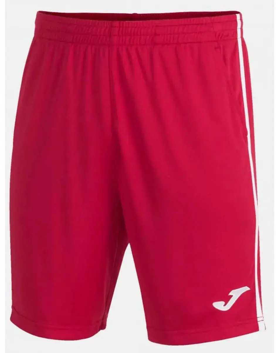 Joma Open III Korte Broek - Rood/Wit - afbeelding 4 van 4