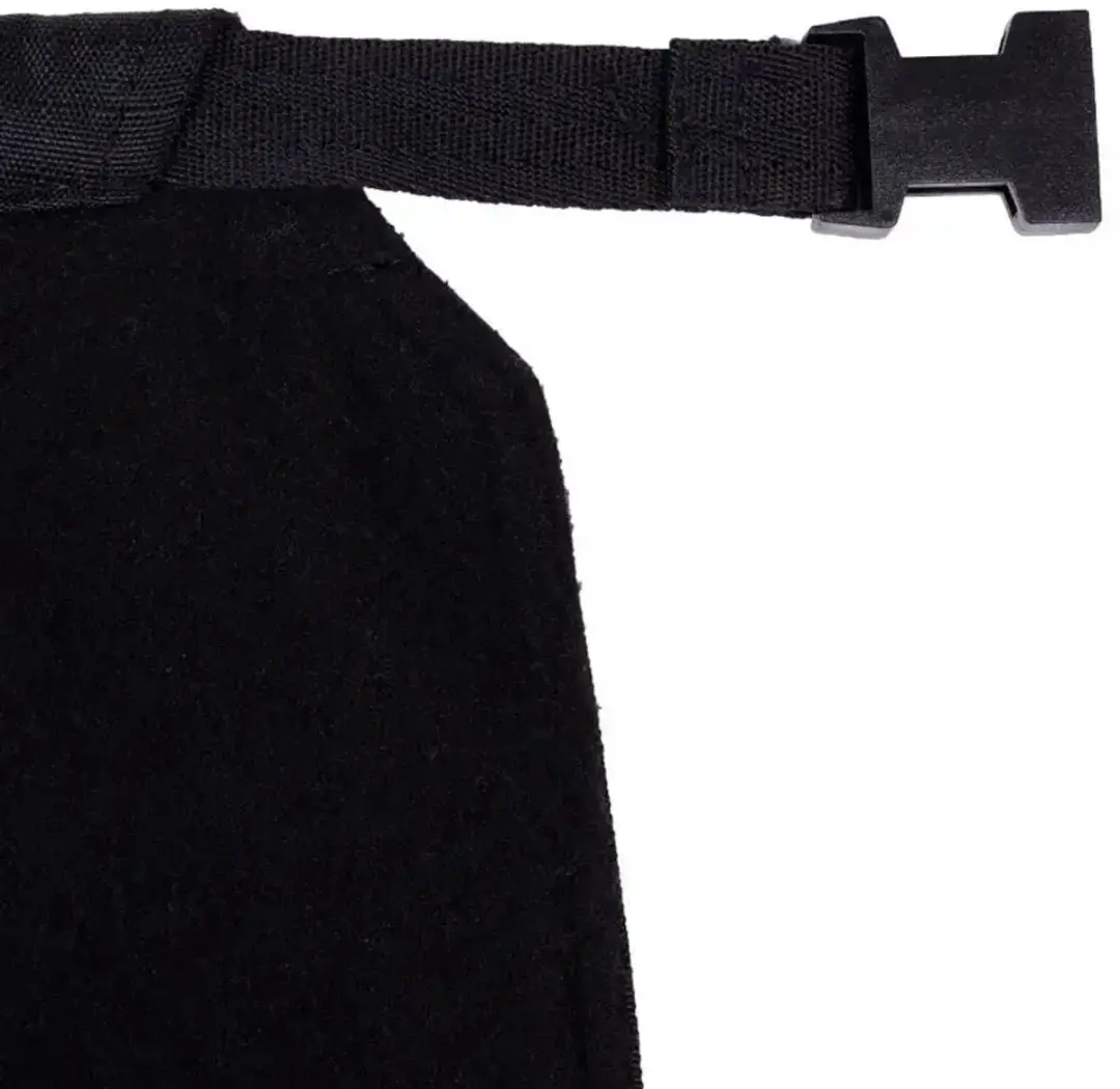 QHP Waterproof Beenbescherming - One Size - Zwart - afbeelding 6 van 6