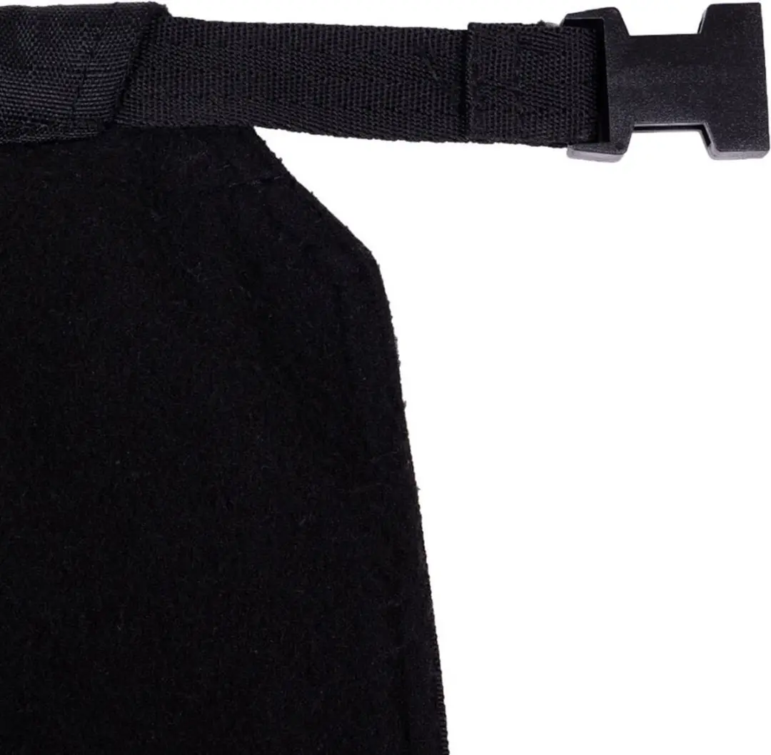 QHP Waterproof Beenbescherming - One Size - Zwart - afbeelding 4 van 6