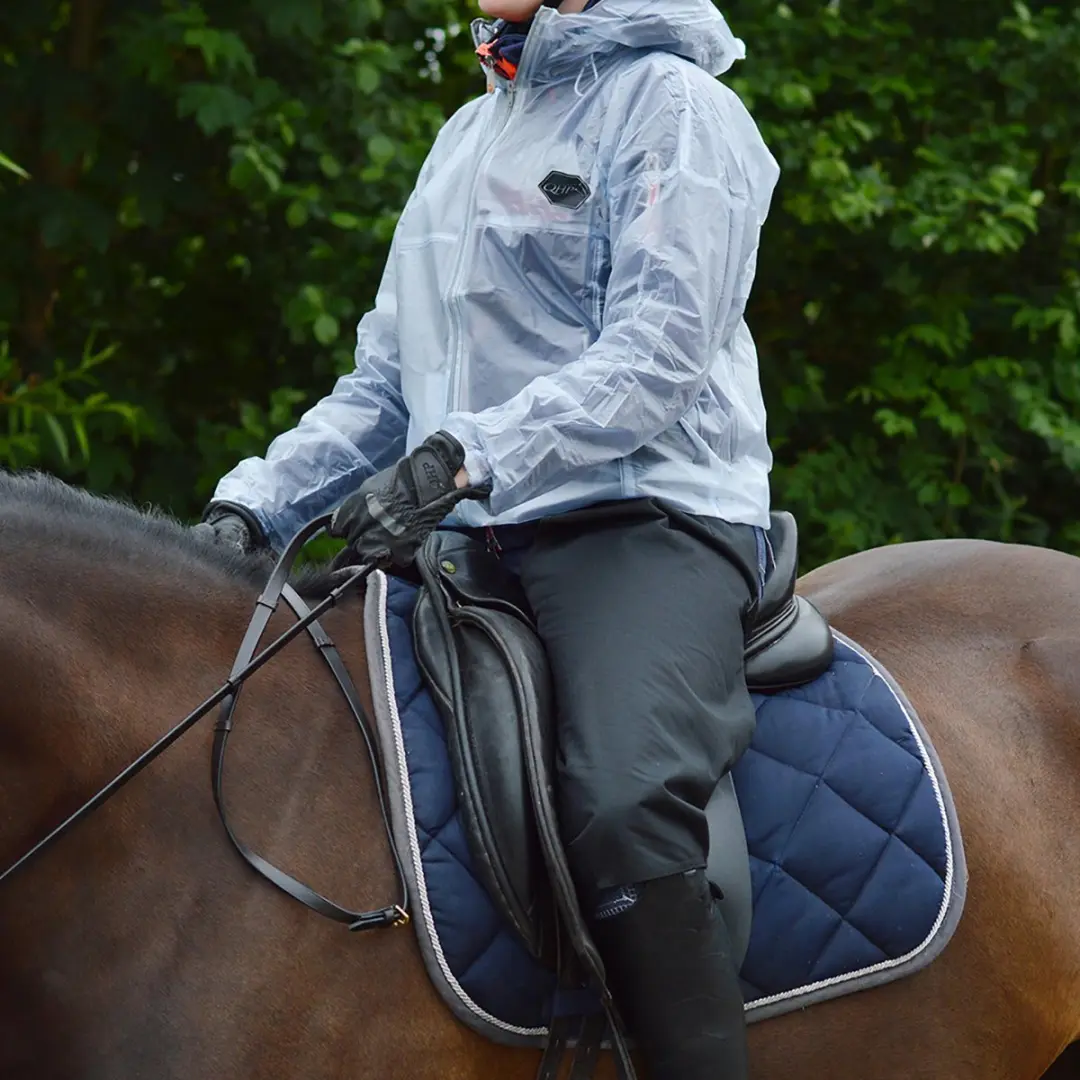 QHP Waterproof Beenbescherming - One Size - Zwart - afbeelding 5 van 6
