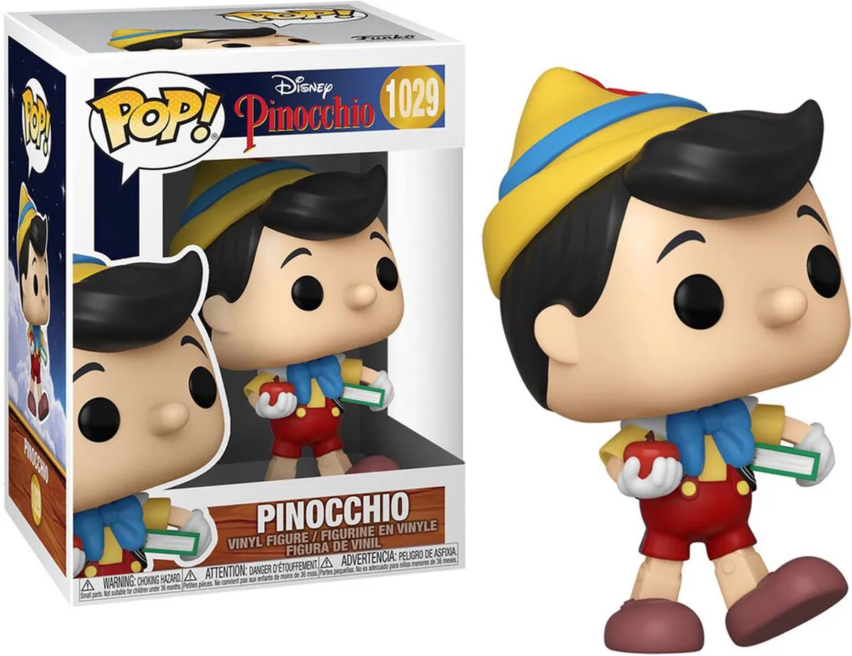 Disney Funko Pop! Pinocchio Bobble Head 1029 - Multicolours - afbeelding 5 van 6