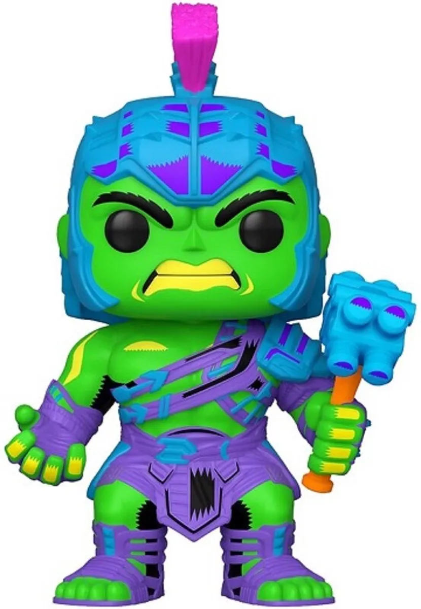 Funko Marvel Thor Ragnarok Gladiator Hulk Blacklight Pop #907 - Multicolor