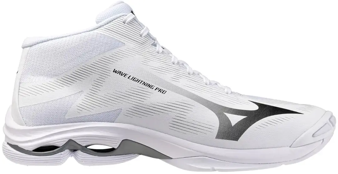 Mizuno Wave Lightning Pro Mid Indoor Sportschoenen Wit EU 38 1/2