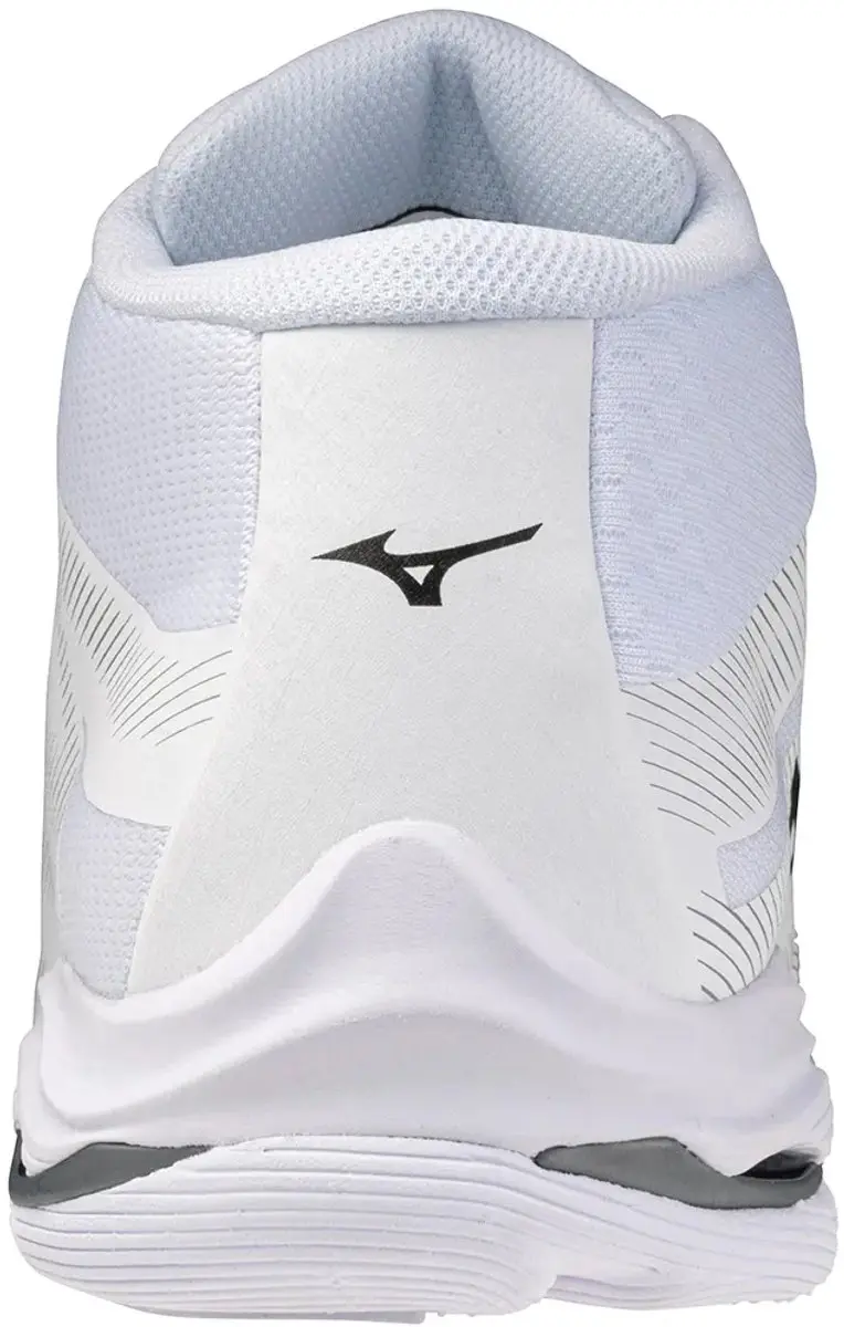 Mizuno Wave Lightning Pro Mid Indoor Schoenen 38.5 - Wit - afbeelding 3 van 4