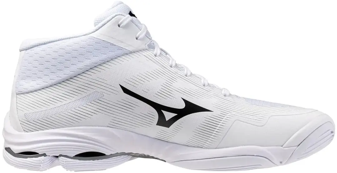 Mizuno Wave Lightning Pro Mid Indoor Schoenen 38.5 - Wit - afbeelding 4 van 4